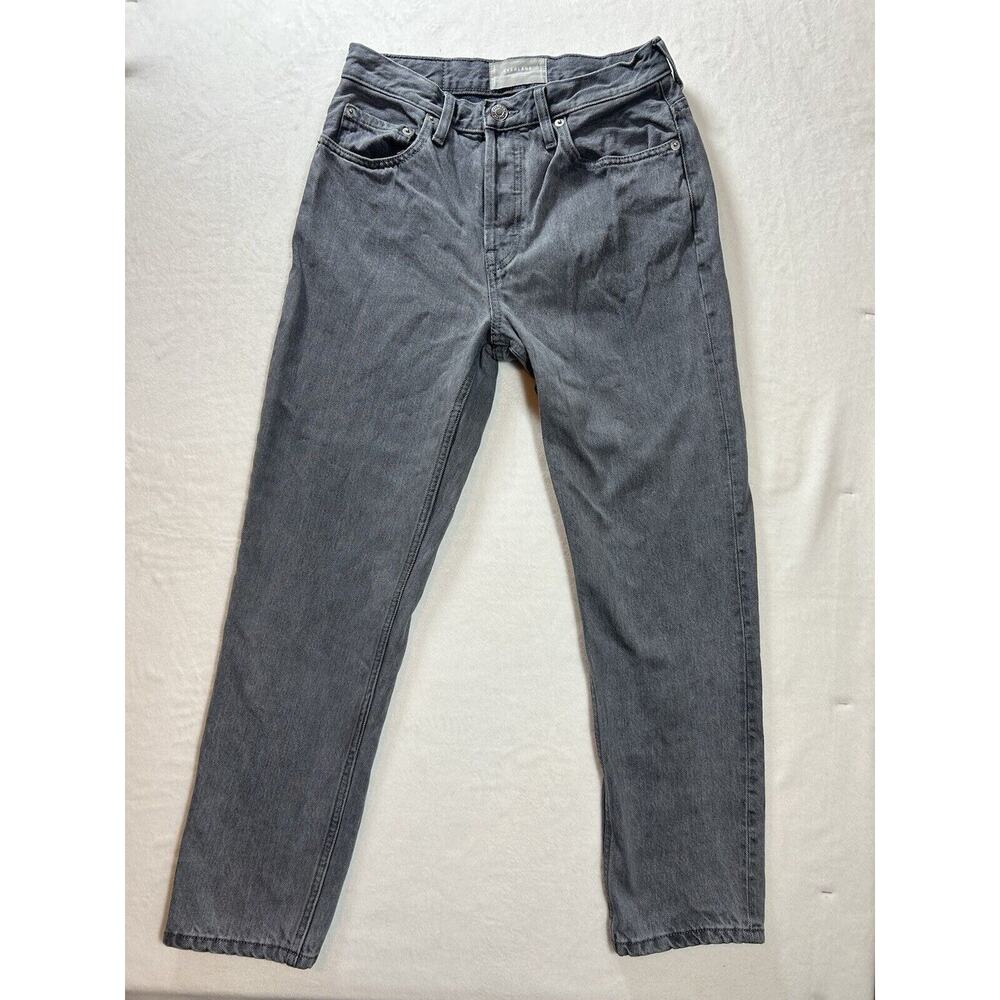 Women’s High-Rise Straight Jeans - Gray